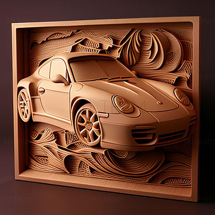 3D модель Porsche 996 (STL)